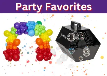 Website Button Party Favorites Home