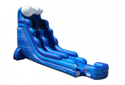 18' Blue Crush Water Slide