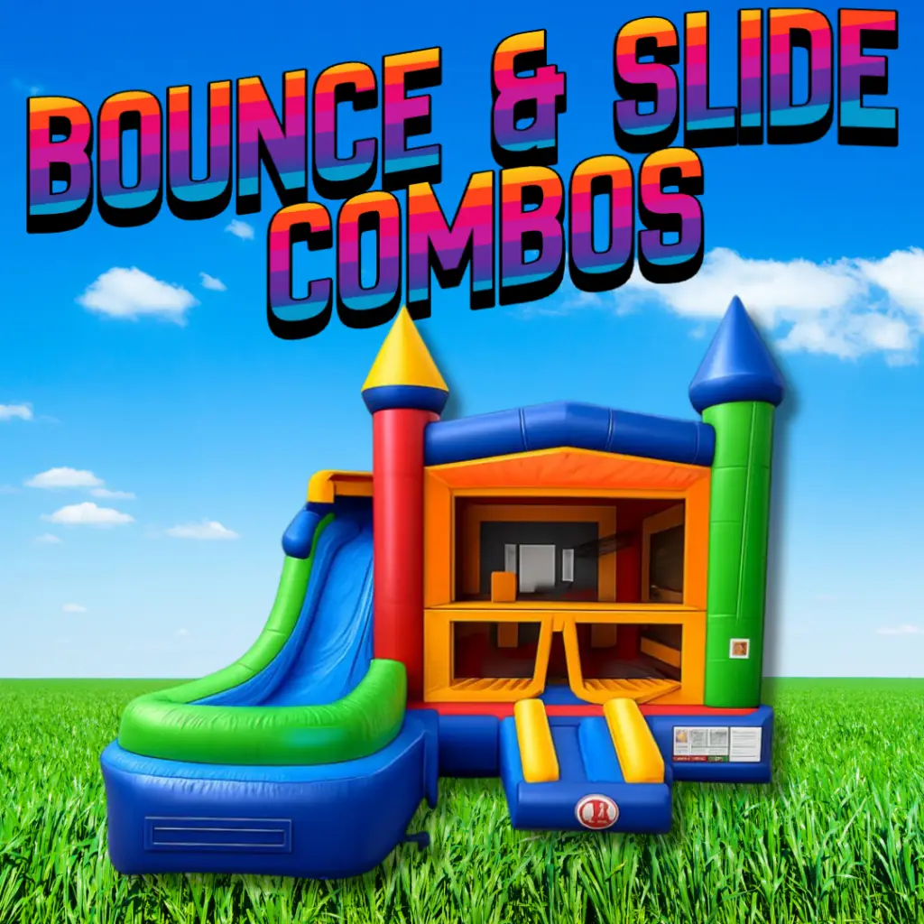 Bounce and slide combo rentals in Atlanta
