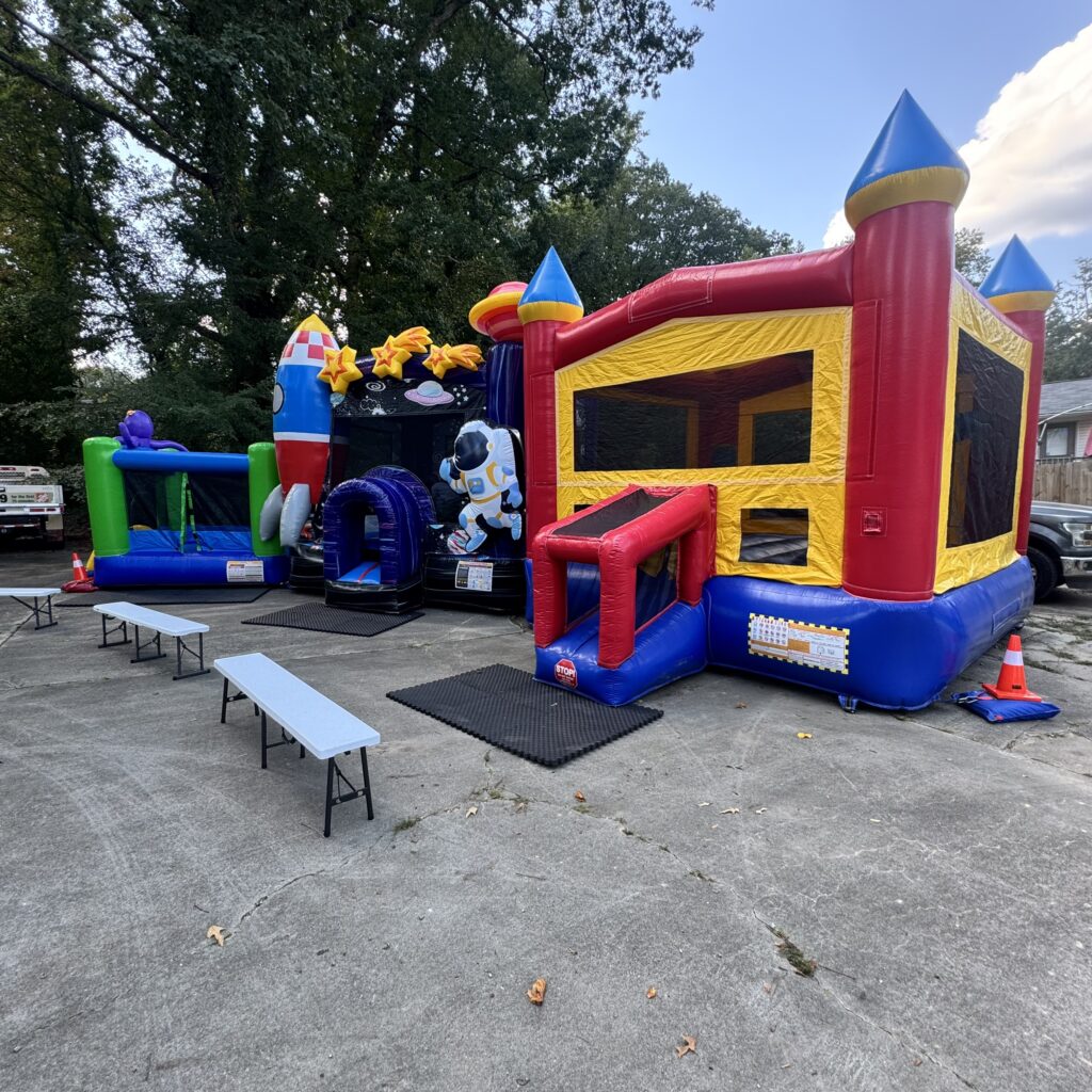 church event inflatable rentals in atlanta for church festivals and VBS