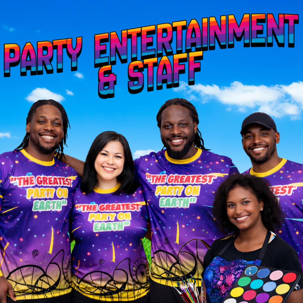 Party entertainment staff in Atlanta