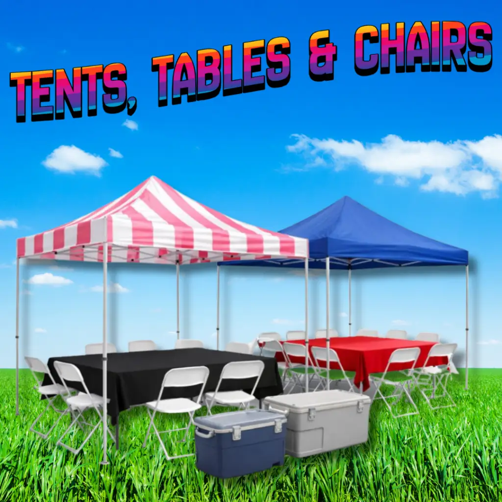 Tents, tables and chairs rentals in Atlanta