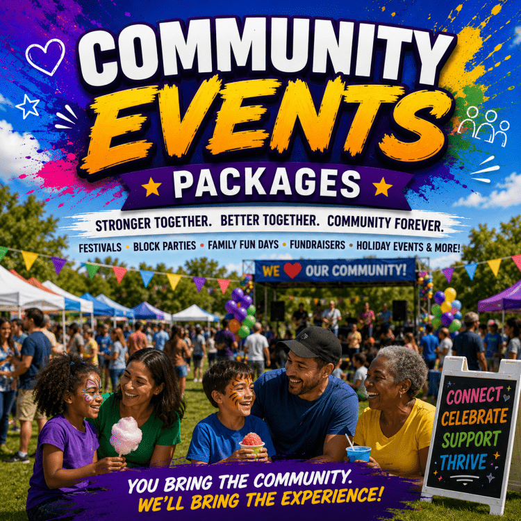 Community Event Packages Community Event Packages