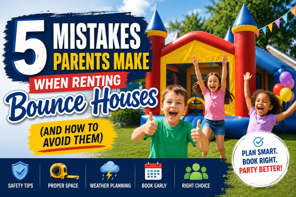 bounce house rentals for kids birthday party in Atlanta