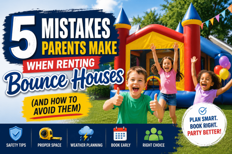 bounce house rentals for kids birthday party in Atlanta