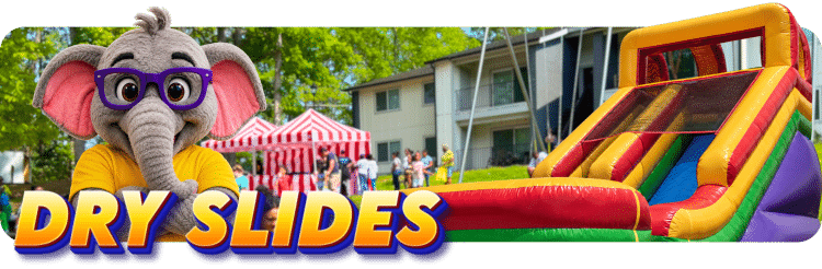 Explore dry slide rentals from The Marques Amusement Company