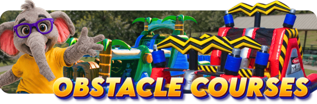 Explore obstacle course rentals from The Marques Amusement Company